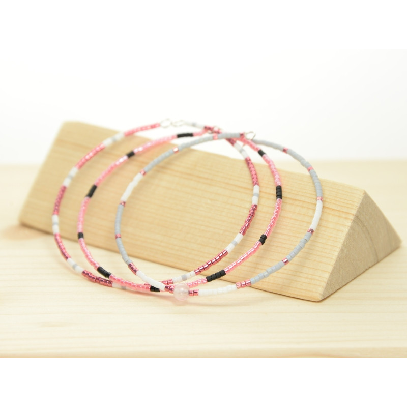 Ensemble 3 bracelets rigides