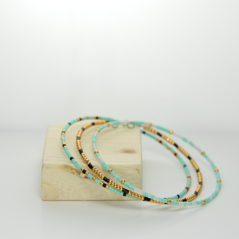 Ensemble 3 bracelets rigides