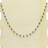 Collier finesse et raffinement noir