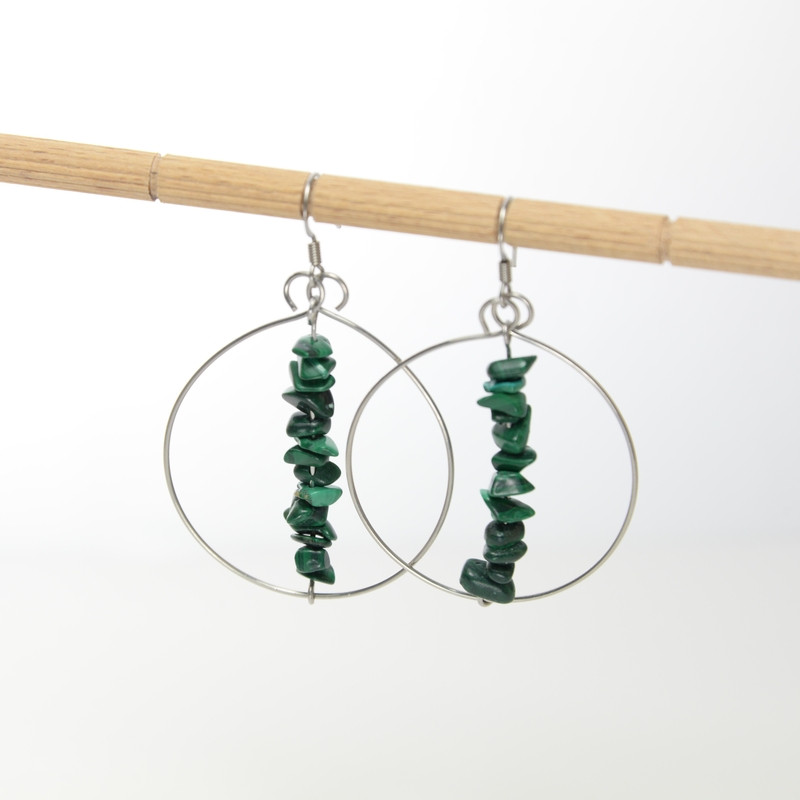 Boucles malachite