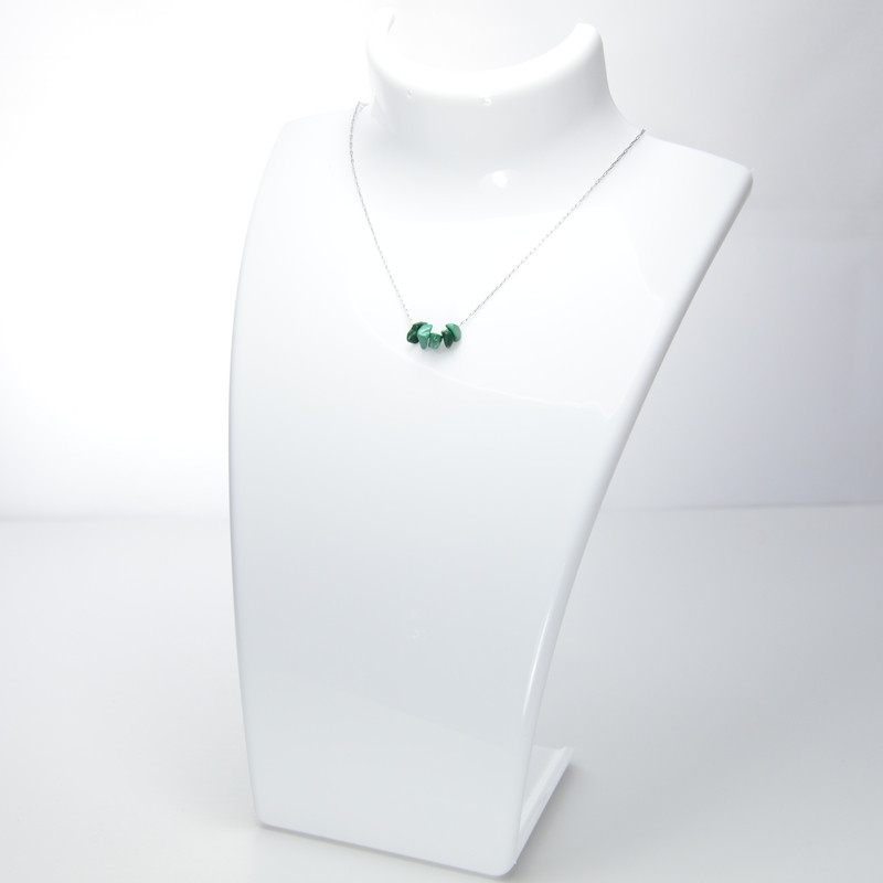 Collier 5 malachite