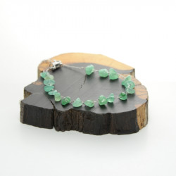 Chaine fine aventurine verte